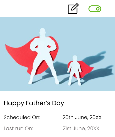 happy father's day campaign