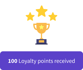 Loyalty rewards received