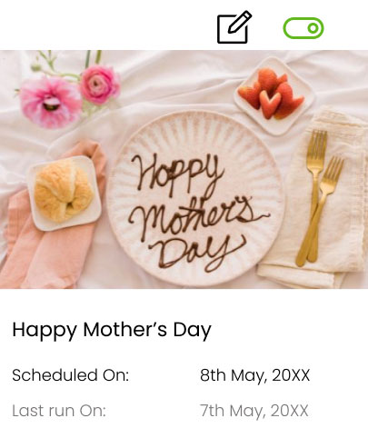 happy mother's day campaign
