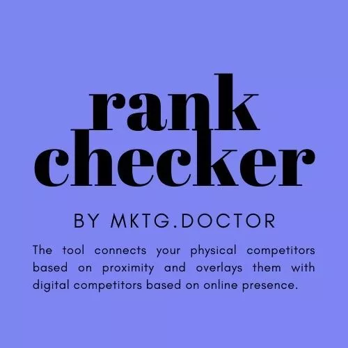 Rank checker tool : See how your practice ranks