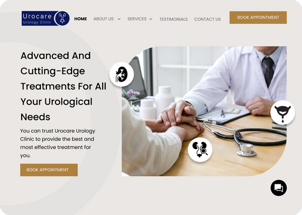 website template urologist